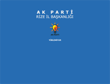 Tablet Screenshot of akpartirize.com